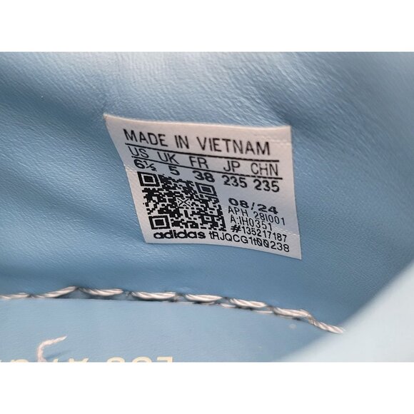 Adidas Rivalry‎ Lux Low Womens Basketball Sneakers Light Blue IH0351 Size 6.5 - Picture 8 of 11